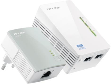 TPLINK Kit TP-Link TLWPA4221KIT Powerline Mini 2 porte 300 Mbps